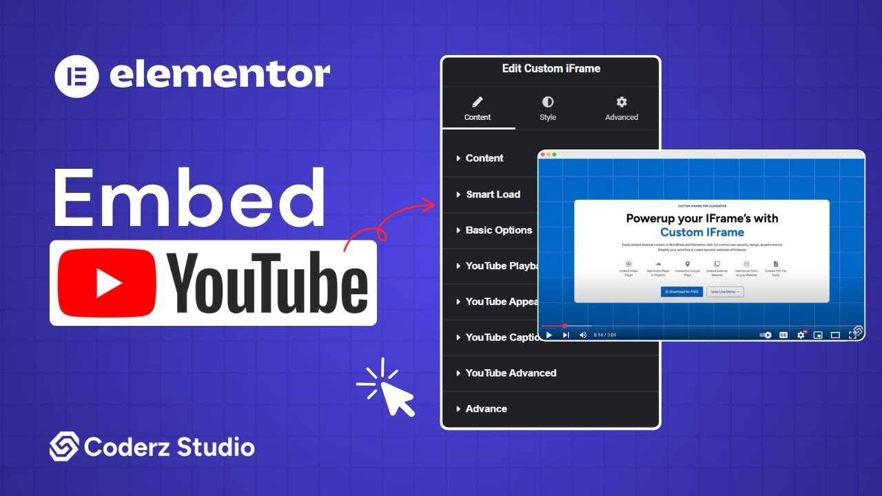 Easily Embed YouTube in Elementor | Quick & Easy - Step by Step Guide